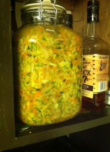 Yes, I store my fermenting products in the liquor cabinet.